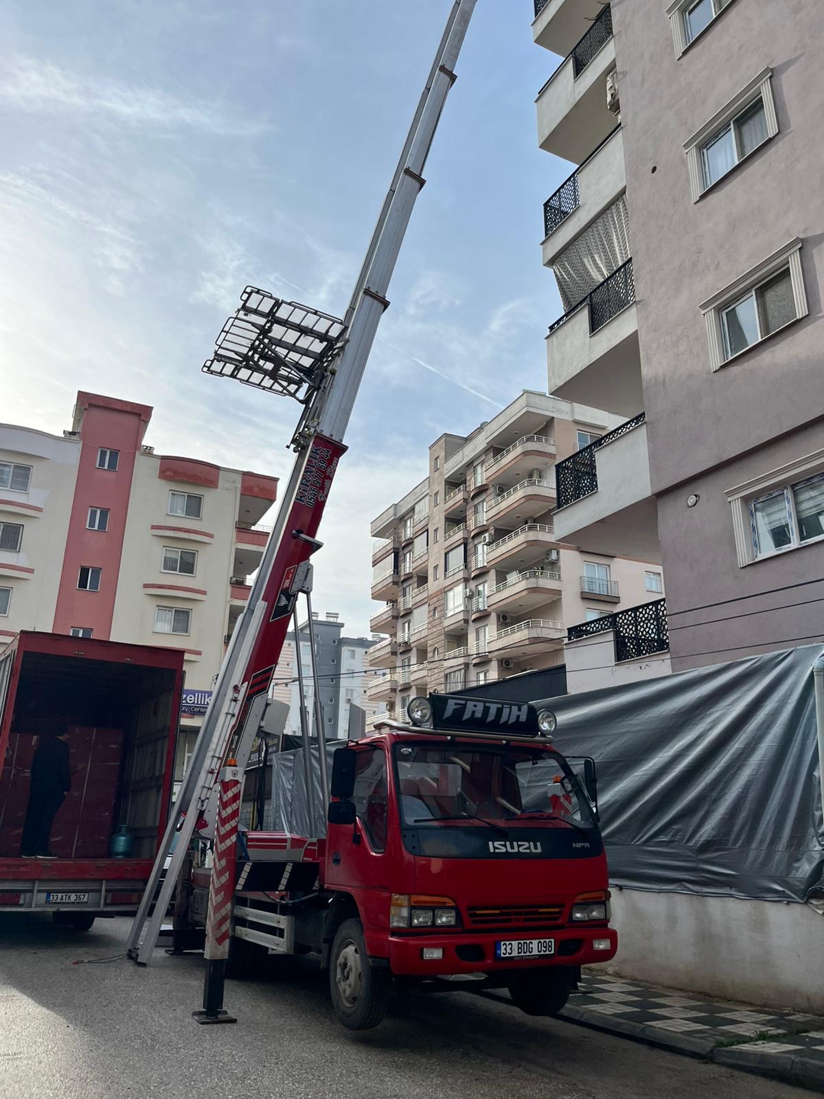 Kiralık asansör Erdemli